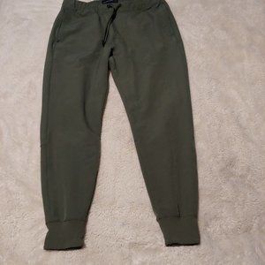 Abercrombie & Fitch Utility jogger pants green size Small